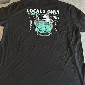 Black cotton t shirt